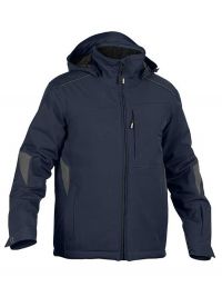 Dunkelblaue Arbeits Winterjacke Herren